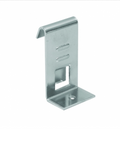 Supporto per ripiano in legno o cristallo.