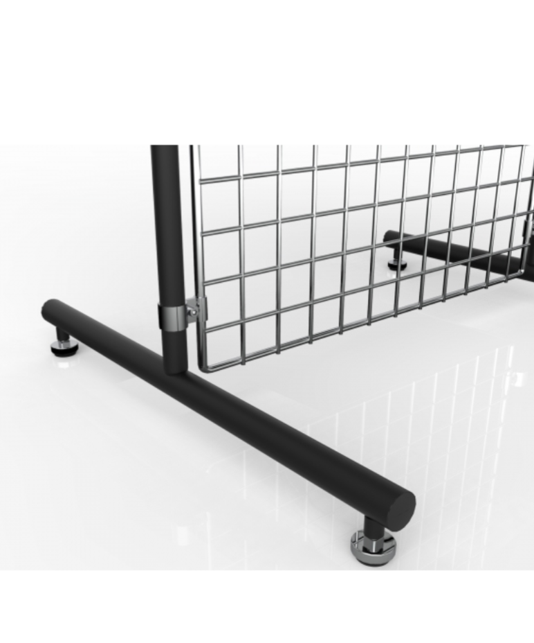 Gamba a “T” h 810 mm per pannelli griglia