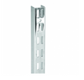 Profilo canalina scanalato - doppia cava 5x25 mm