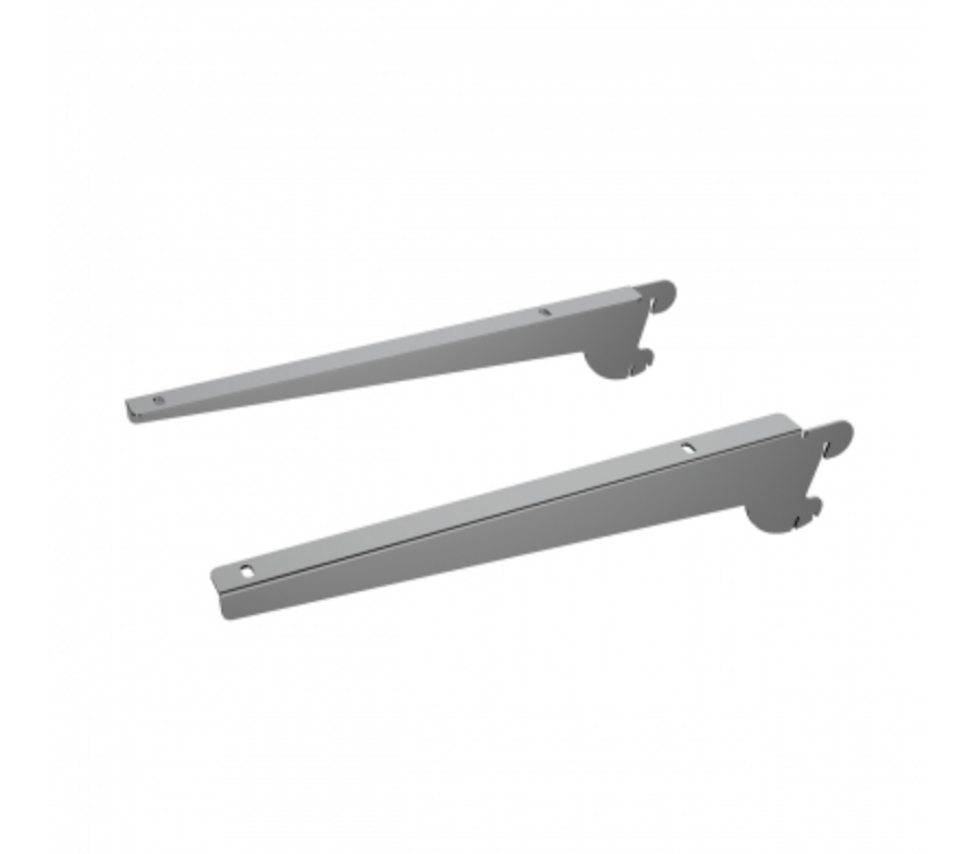 Coppia mensole per ripiani da min. 350 mm