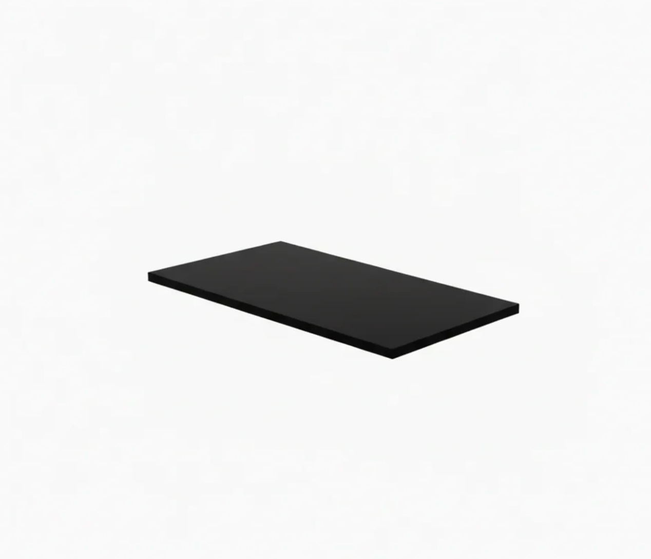 Mensola Legno nero cm100x40
