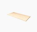 Mensola Legno Acero cm100x40